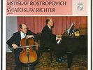 PHILIPS HIFI STEREO BEETHOVEN ROSTROPOVICH RICHTER CELLO SONATAS 835182/83 AY NM