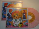7” SIGLE TV FIORELLNIO CAVALIERI DEL RE VINILE ROSA MARMOREO MINT