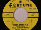 ROMAN & ARTHUR GRISWOLD: Daddy, Daddy (rare blues & r&b vinyl 45) xol
