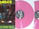 IRON MAIDEN - MAIDENS BACK FROM HELL -  PINK 2xLP