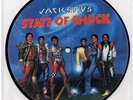 THE JACKSONS STATE OF SHOCK PICTURE DISC 1984 MICHAEL JACKSON LIMITED EDITION