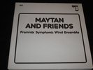 OPUS3 Symphonic Wind Ensemble Jager Reed Grainger... RARE Audiophile NM- LP