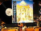 IRON MAIDEN Powerslave Japan 1984 Orig. 1st press w/ OBI & Poster rare Hard Rock