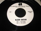 Black Caesar  AIP Radio Spot 45 Record Blaxploitation Fred Williamson