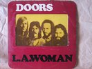 THE DOORS - L A WOMAN - ELEKTRA UK LP K42090 W/WINDOW SLEEVE & ROUND CORNERS