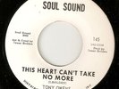 TONY OWENS THIS HEART CANT TAKE NO MORE / I GOT SOUL NORTHERN SOUL NOLA PROMO 45
