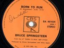 Bruce Springsteen RARE NEW ZEALAND 45 Born To Run Solid Orange CBS