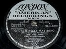 Rare 1956 78 record - The Willows 