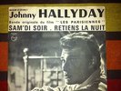 Johnny Hallyday Rare Encart 45T Juke Box Les Parisiennes Retiens La Nuit