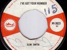 SLIM SMITH/SKINHEAD REGGAE/ISLAND WI3032/I'VE GOT YOUR NUMBER - THE NEW BOSS