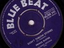 PRINCE BUSTER/SKINHEAD REGGAE/BLUE BEAT /DONT THROW STONES - PRINCE OF PEACE..EX