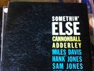 CANNONBALL ADDERLEY Somethin' Else BLUE NOTE 1595 ORG MONO DG EAR NO 