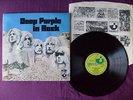 DEEP PURPLE deep purple in rock   1970 -FIRST UK PRESS -HARVEST(NO EMI LOGO)-EX