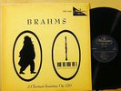 Westminster XWN 18446 BRAHMS 2 CLARINET SONATAS WLACH DEMUS VG++ TO NM