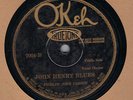 PRE WAR  COUNTRY  FIDDLIN' JOHN CARSON  OKEH 7004 E+ RARE   HEAR