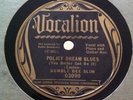 Bumble Bee Slim   Policy Dream Blues / Big 80 Blues   Vocalion - RARE BLUES 78