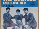 Beatles - And I Love Her / If I Fell Capitol picture sleeve only EXCELLENT