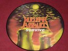 NUCLEAR ASSAULT - Survive - Picture Disc (LP)  - FLAG 21 P