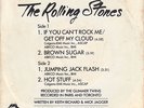 *PROMO* Rolling Stones – 4 song EP – PICTURE SLEEVE 45 rpm single