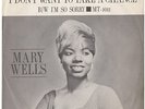 MARY WELLS--PICTURE SLEEVE ONLY---(I DON'T WANT TO TAKE A CHANCE)--PS--PIC--SLV