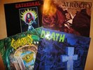 4 x Atrocity Cathedral Crematory Benediction Monstrosity Dismember LPs