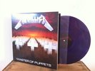 Metallica Master of Puppets Purple Vinyl LP Rare New
