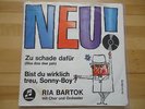 RIA BARTOK - ZU SCHADE DAFÜR(=SKA DOO DEE YAH)/BIST DU WIRKLICH TREU - COLUMBIA