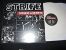 STRIFE witness a rebirth LP sXe EU pre order edition guns up WHITE vinyl / 100