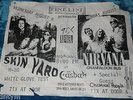 RARE 1990 NIRVANA FLYER SKIN YARD CHEMICAL PEOPLE @ THE CASBAH PUNK GRUNGE KBD