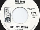 THE LOVE POTION This Love KAPP 45 sweet soul PROMO ((HEAR))