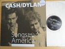 BOB DYLAN & JOHNNY CASH - from the real America LP  CLEAR VINYL Folk Rebel MINT-
