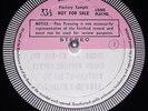 L'Oiseau Lyre SOL 60048, MELOS ENSEMBLE, Rare Decca Factory Sample