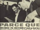 tres rare 33T LP DANIEL DARC TAXI GIRL BILL PRITCHARD PARCE QUE limité 3000 ex