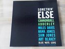 CANNONBALL ADDERLEY * Somethin' Else * BLUE NOTE 1595 * MONO*RVG* EAR *NO 