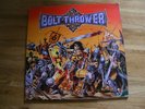 RARE BOLT THROWER WARMASTER ORIG GATEFOLD  WITH 8 PAGE BOOKLET DEATH METAL EX