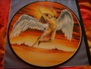 LED ZEPPELIN IN CLEVELAND 1977 RARE PICTURE PIC DISC LP MINT