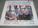 THE RIVIERAS CAMPUS PARTY RIVIERA LABEL LP-701 ORIGINAL 1964 1ST PRESSING VG++