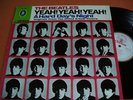 BEATLES : Yeah Yeah Yeah - A Hard Day's Night LP '64 D white gold Odeon SMO