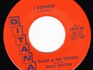 DEEP SOUL 45  RPM - ELIJAH & THE EBONIES, W/MARY SEXTON on  GITANA RECORDS