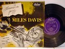 Rare Jazz 10-inch - Miles Davis - Classics In Jazz - Capitol # H 459 - LISTEN