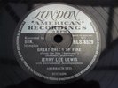 JERRY LEE LEWIS GREAT BALLS OF FIRE RARE 78 RPM RECORD
