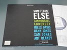 CANNONBALL ADDERLEY BLUE NOTE LP MILES DAVIS SOMETHIN ELSE NM /102