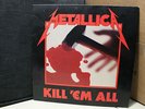 Metallica KILL 'EM ALL VINTAGE VINYL MEGAFORCE RECORDS INC LABEL LP
