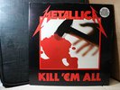 Metallica KILL 'EM ALL DOUBLE LP LIMITED EDITION VINTAGE VINYL RECORD EP ENGLAND