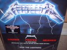 METALLICA  RIDE THE LIGHTNING BLUE VINYL ONLY 1000 MADE 45RPM 2LP STILL SEALED