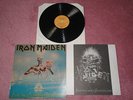 IRON MAIDEN Seventh son of a seventh son LP +Insert GREEK 2nd press Rare greece