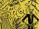 A.R.Penck, ART Cover LP  -  Concert in Edinburgh
