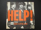Beatles / Help - Swedish 1st Press RARE Orange Letters EX 