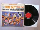 Time Out The Dave Brubeck Quartet CS8192 ORIGINAL 1st USA 1959 STEREO 6 EYES B/R