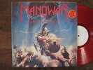MANOWAR - WARRIORS OF THE METAL SWORD - RARE RED VINYL LIMITED EDITION